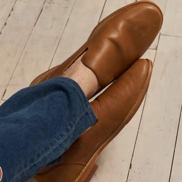 Tecovas / Monterrey men's Tan Leather Slip-On Loafers 10.5 D - Picture 15 of 16